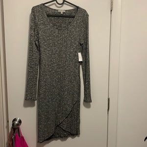 Charcoal sweater dress size M